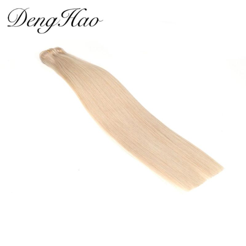 Top Quality Human Hair Extension Double Drawn Hair Weft Hair Extension