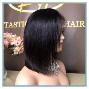 High Quality Hot Sales Natural Color Full Lace Bob Wig Human Hair Lace Wigs with Factory Price Wig-069