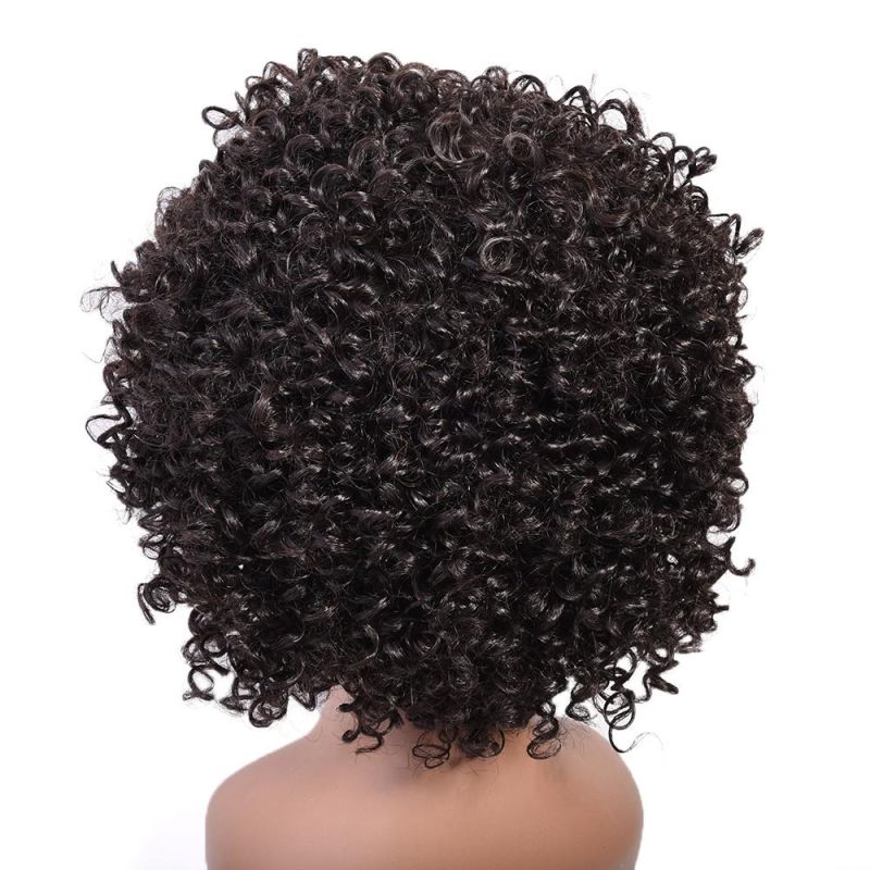 Kbeth 150% 200% Density Brazilian Perruque Glueless Nonlace Machine Made with Bang Water Wave 100% Human Hair Wigs, Main Picture 14" Wholesale