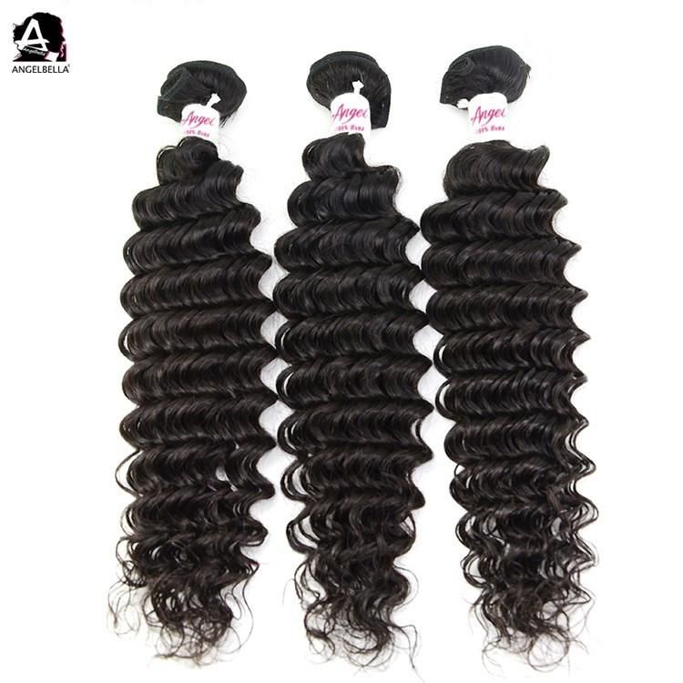 Angelbella 100 Human Hair Wholesale India Raw Virgin Hair with Cuticle Aligned Hair Extensions Bundle Vendor