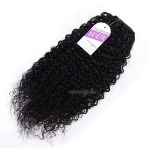 Afro Curly Bouncy Jerry Curl Human Hair Ponytail