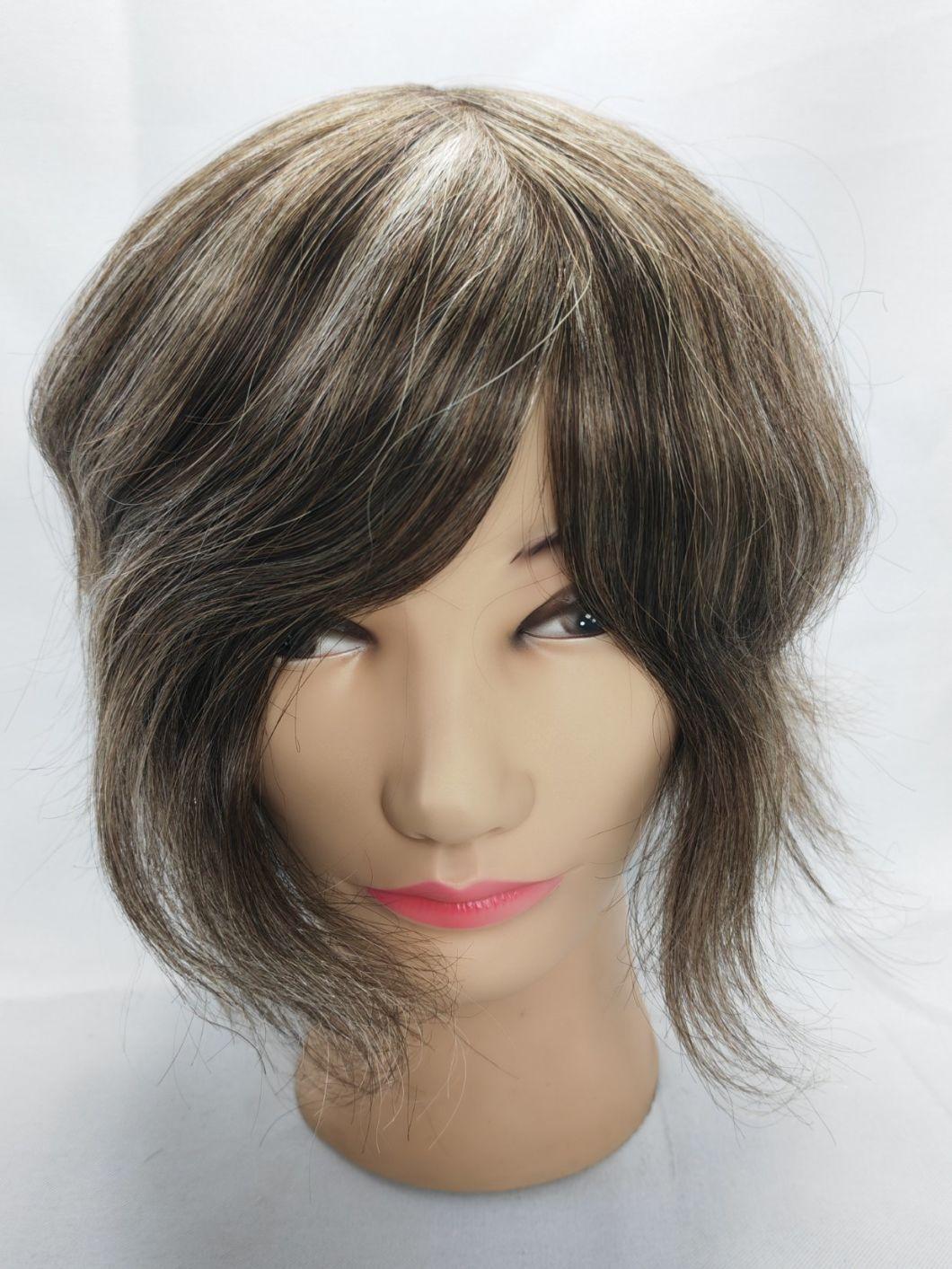 2022 Most Comfortable Custom Made Clear PU Base Injection Wig Made of Remy Human Hair