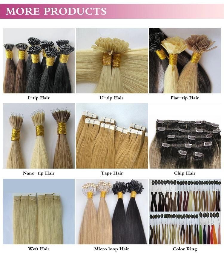 So Cap Top Remy Quality Keratin U-Tip Human Hair Extension