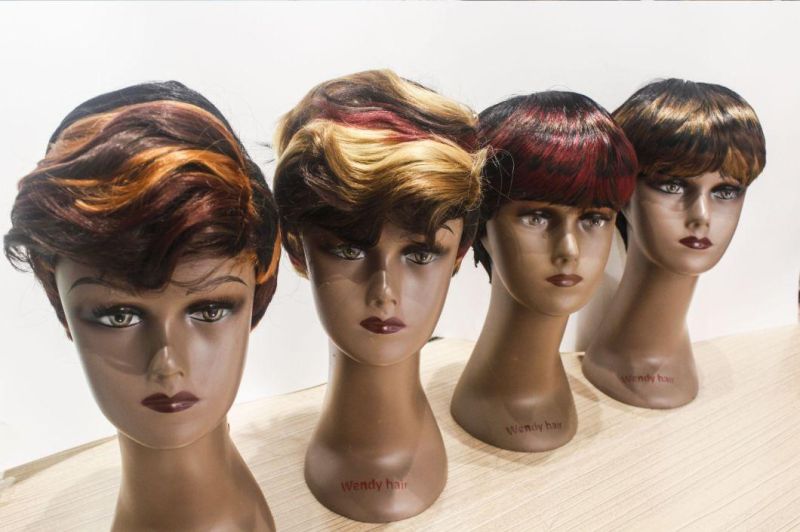 Factory Direct Synthetic Wigs with Baby Hair for Black Women