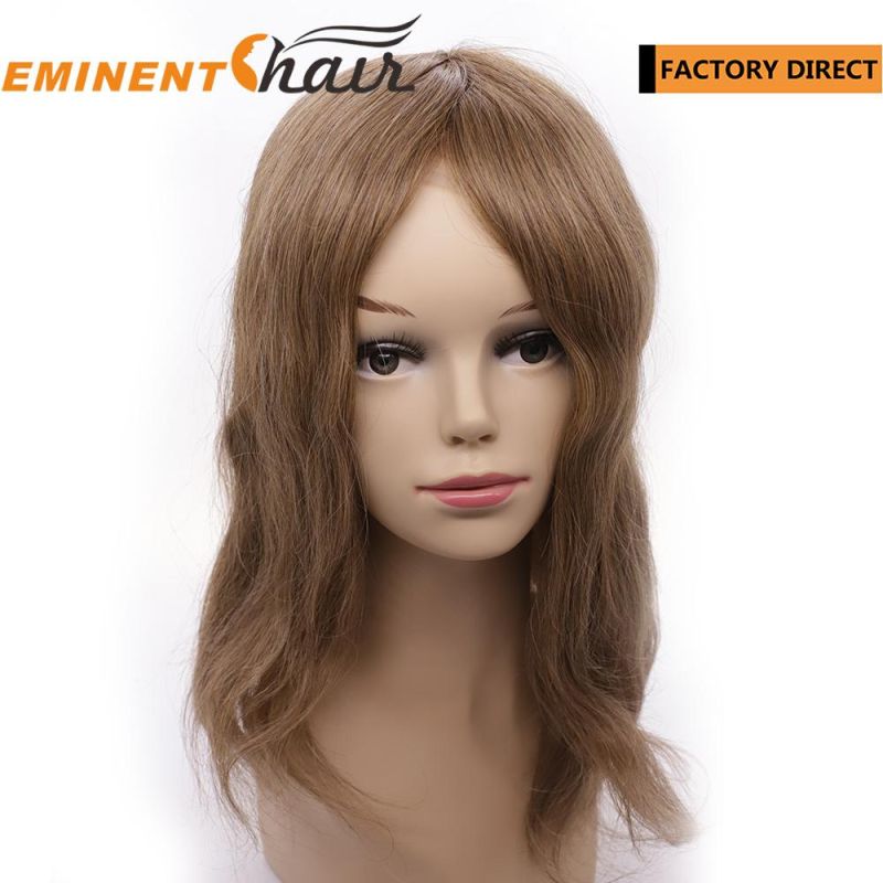 Lace Front Silk Top Remy Hair Women Hair Replacement/Women′ S Toupee