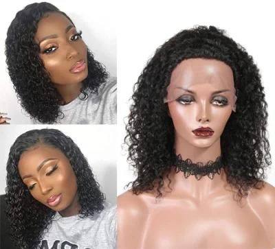 Jerry Curly Lace Front Wig with Pre Plucked Hairline