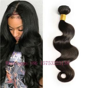 Wholesale Top Grade 100% Unprocessed Brazilian Body Wave Hair Extension 1b# Human Hair Bundle