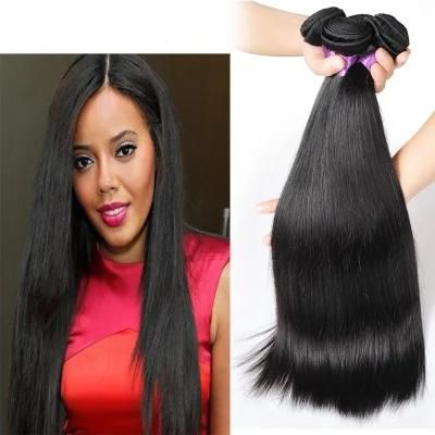 Brazilian Virgin Straight Hair 4 Bundles Jet Black Soft Straight Peruvian Hair 8 -28 Inches Human Hair Weave Bundles