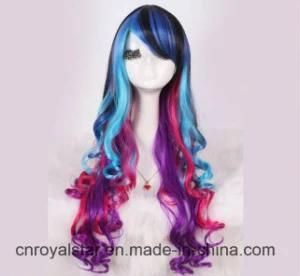 New Style Cosplay Wigs Color Female Long Curly Hair Wigs