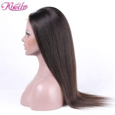 Kbeth 13X4 Long Wig for Women Custom Handmade Raw Virgin Brazilian Straight Hair Lace Frontal Custom Wigs Factory Price