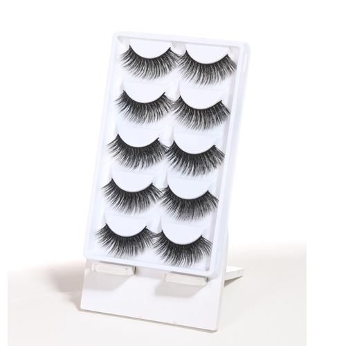 Mixed 3D Mink Hair False Eyelashes Full Strips Thick Cross Long Lashes