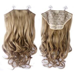 Wholesale Price Fashion Synthetic Half Wig Style Clip in Hair Extension