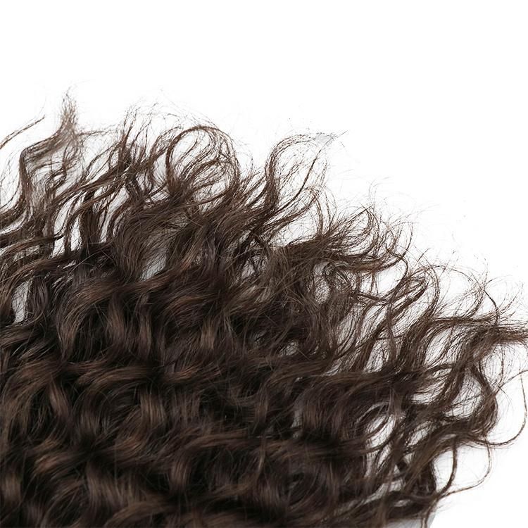 Cuticle Remy Aligned Keratin I-Tip Jerry Curly Human Hair Extensions #T2/27