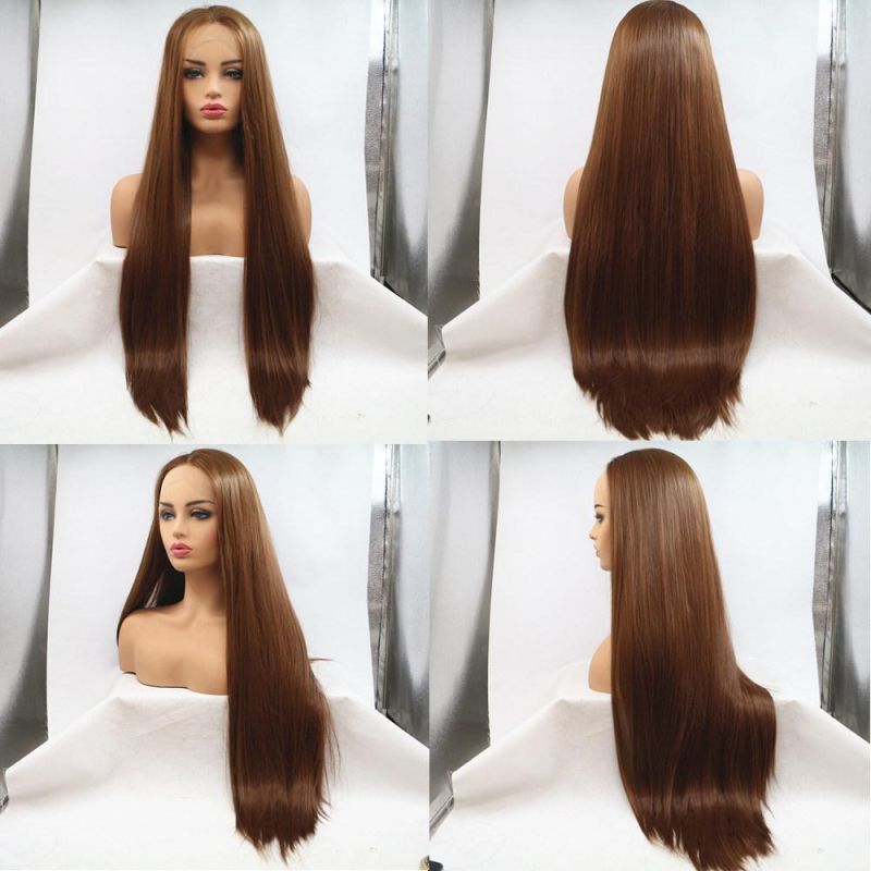 Bodywave Wig Mink Brazilian Hair Deep Wave Lace Front Wig