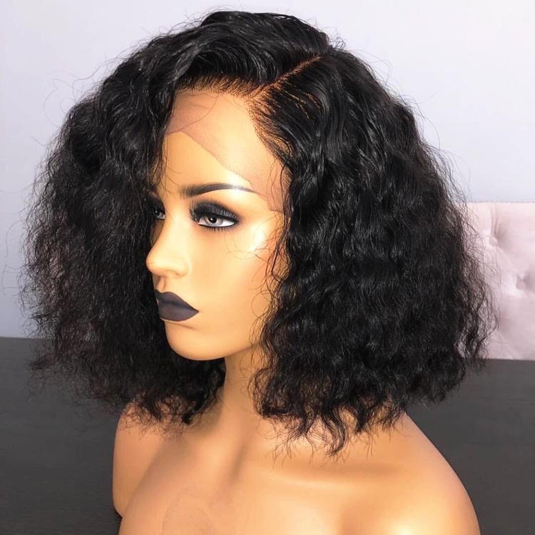 9A Glueless Full Lace Human Hair Wigs for Black Women Indian Virgin Hair Wigs Water Wave Lace Front Wigs with Baby Hair