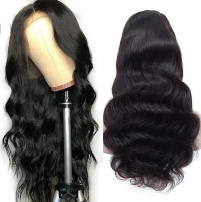 High Density Body Wave Virgin Human Hair Wig Indian Hair Lace Frontal Wig