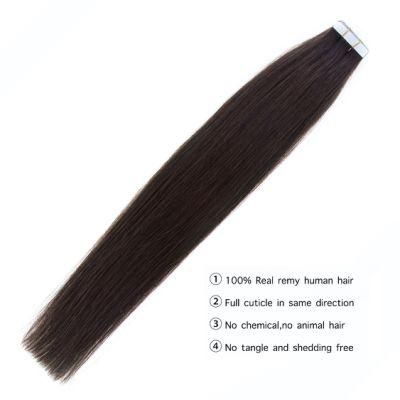 Human Hair Tape Machine Remy Adhesive Skin Weft Brown Tape Hair 50g/20PCS Balayage Color Blonde