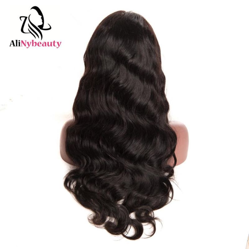 Overnight Delivery Body Wave Brazilian Virgin Hair Full Lace Wig