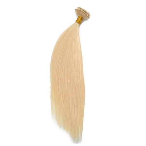 Chinese Remy Hair Blond Clip-in Hair System