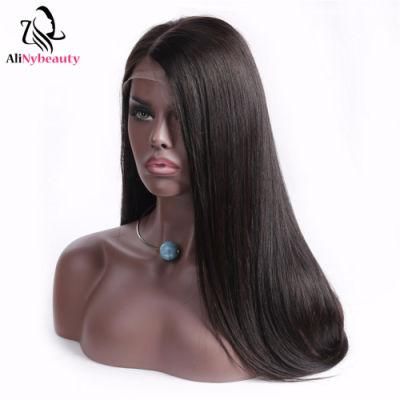 Wholesale Straight 100% Human Hair 360 Lace Frontal Wig