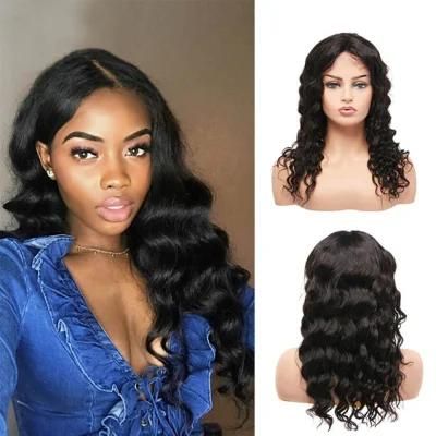 Wholesale 100% Human Hair Full Lace Wig Loose Wave