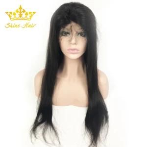 Wholesale Peruvian/Brazilian Human Hair Wigs of Full Lace and Lace Front Wig with Natural Color