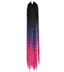 Three Color and Mambo Twist Black African Big Dirty Braid