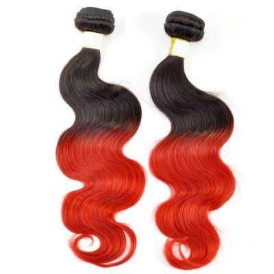 100% Human Hair Peruvian Top Quality 10A Ombre Virgin Hair Extensions