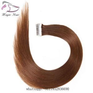 High Quality Tape in Hair Extensions Hair Weft Virgin Human Remy Hair 5# Tape