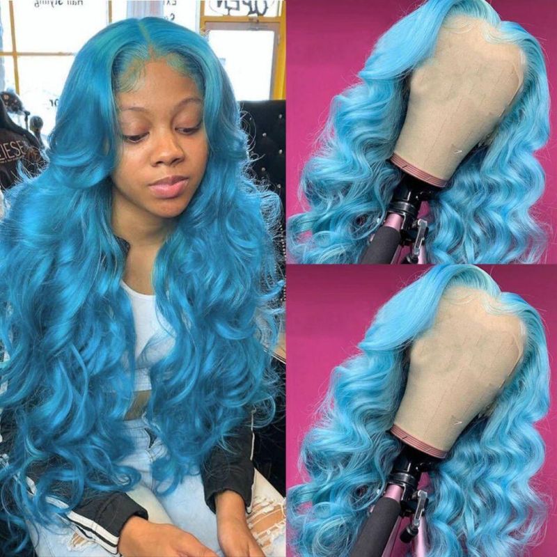 Colorful Body Wave 13X4 Lace Front Wigs High 180% Density