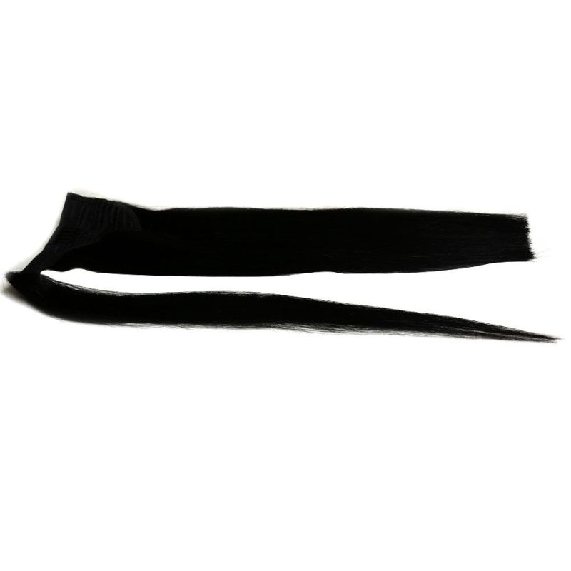 100% Human Hair Extension Natural Human Hair Ponytail