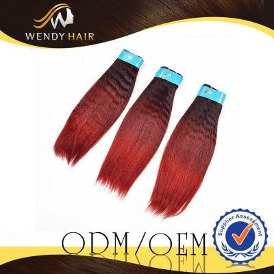Yaki Straight Hair Weaves Indian Remy Human Hair