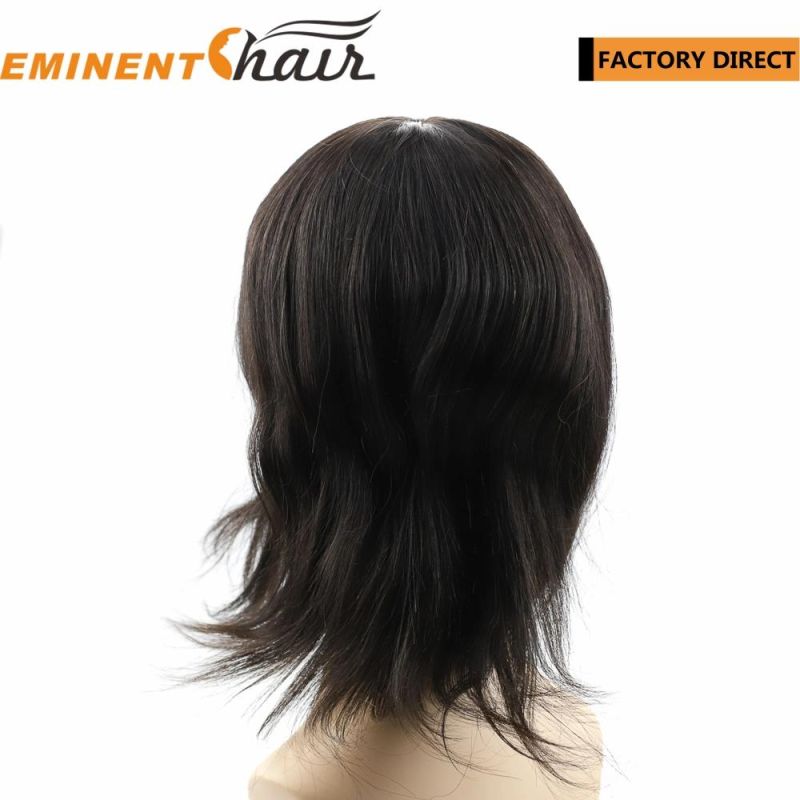 Bleach Knots Lace Front Virgin Hair Women Hair System