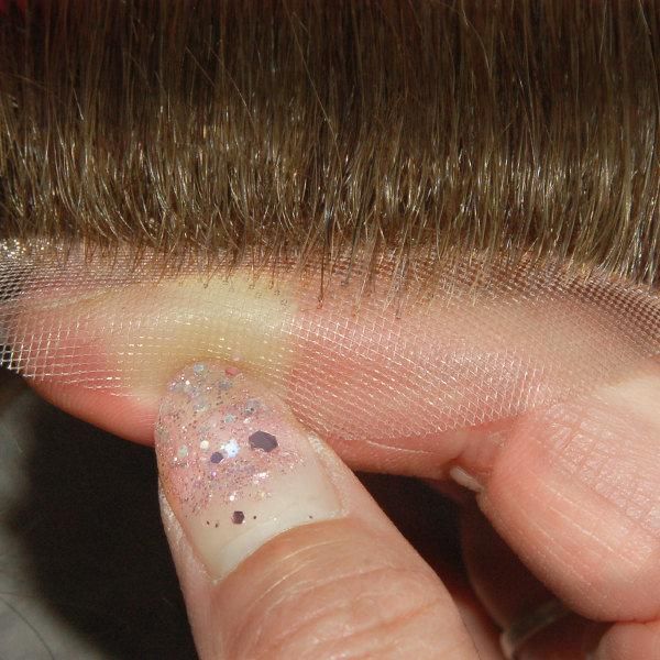 Lw352 Natural Hairline Natural Hair Toupee