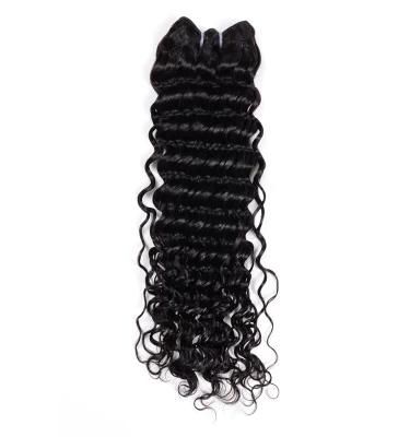22inch 100% Sew in Deep Wave Human Hair Extensions