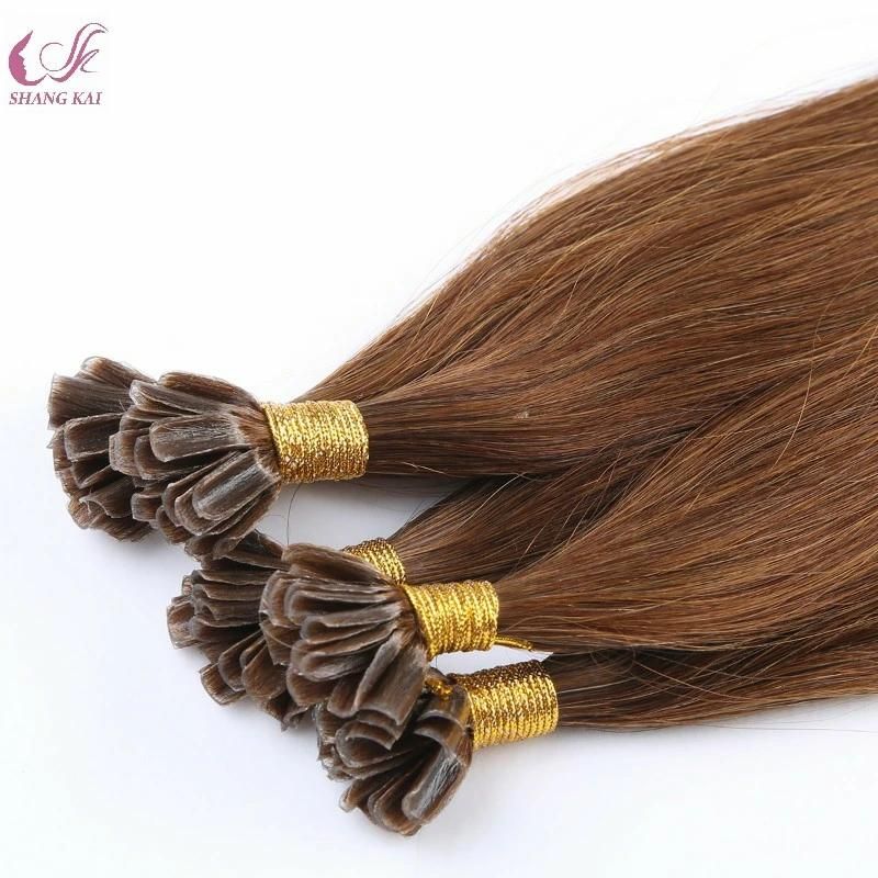 Factory Manufacturer Price Soft Silky Remy Keratin Bonded U Tip Hair