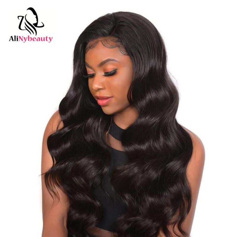 Wholesale Wig Natural Color Body Wave 360 Lace Frontal Wig