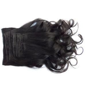 Indian Loose Wave Natural Black Clip-in 100% Human Hair
