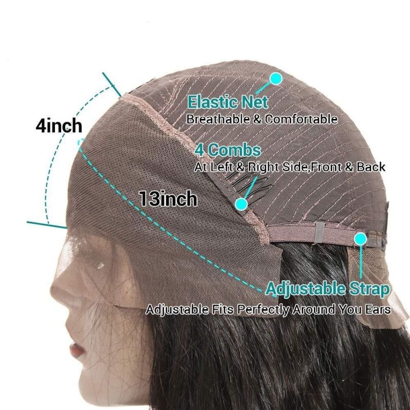 Cheap Wholesale Hair Wigs Human Lace Front Closure Body Wave Full Virgin Brazilian Cuticle Aligned Lace Closure Human Hair Wig