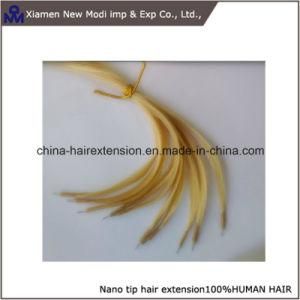 Blonde Nano Rings Hair, Smallest Rings for Hair Extension