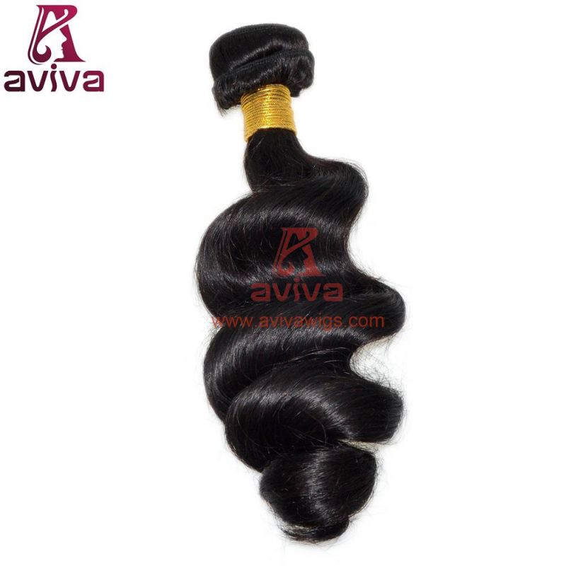 Brazilian Unprocessed Human Font B Loose Wave Virgin Hair