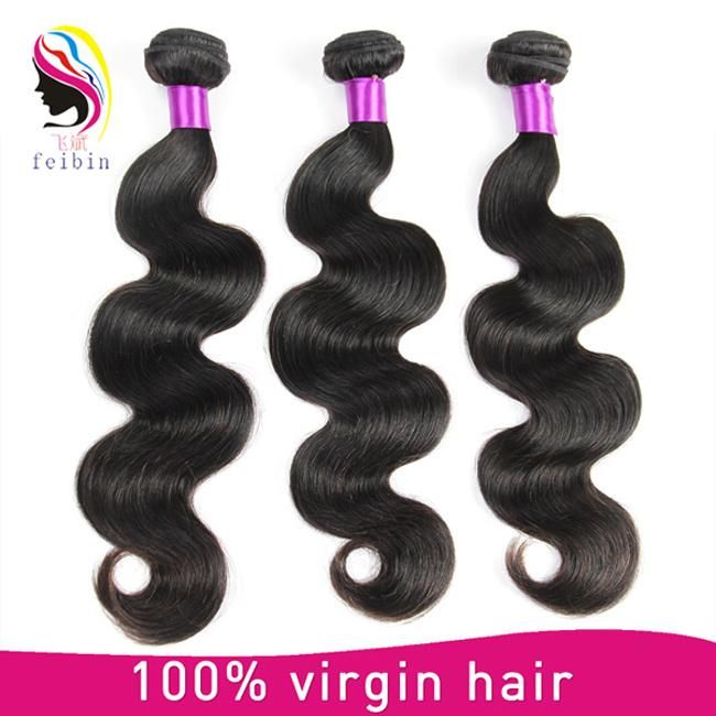 8A Brazilian Body Wave Remy Natural Hair Weft Machine Mink Hair Weave