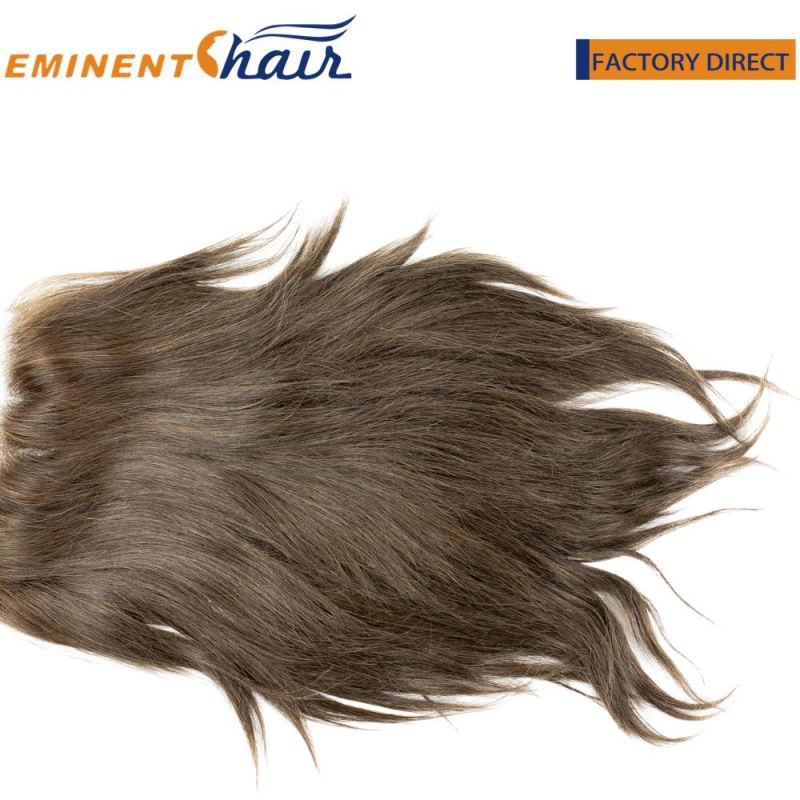 Custom Toupee French Lace with PU Sides and Back Hair System Eminent Hair
