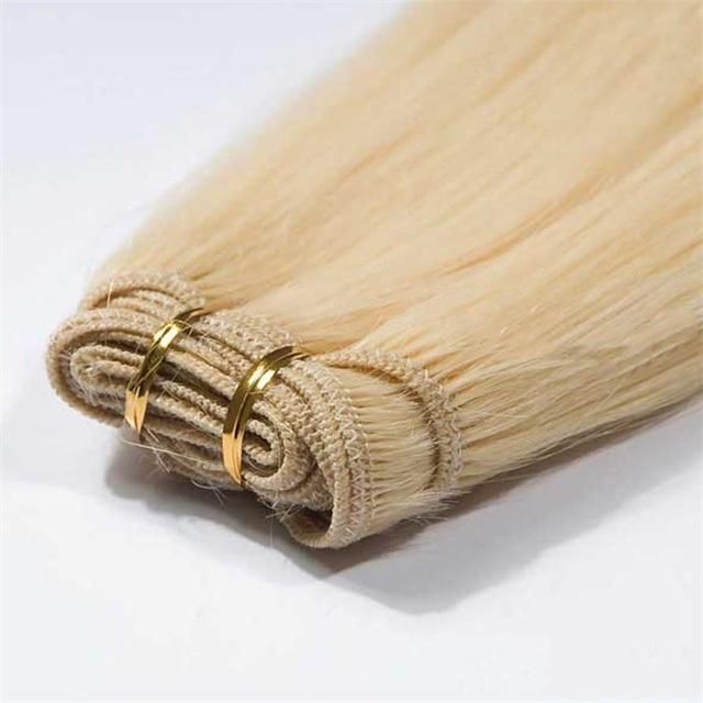 Natural Brazilian Human Hair 613 Blonde Human Hair Weave Bundles