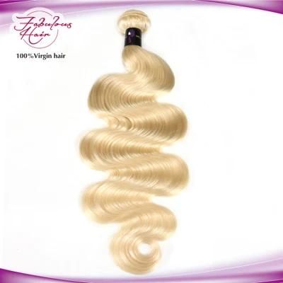 Blonde Color Wavy Malaysian Mink Real Virgin Human Hair Product