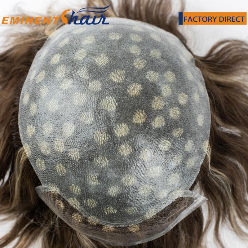 Custom Made Lace Front Men′ S Hair Prosthesis