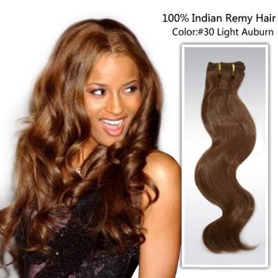 100% Remy Indian Hair Extension Body Wave Hair Weft