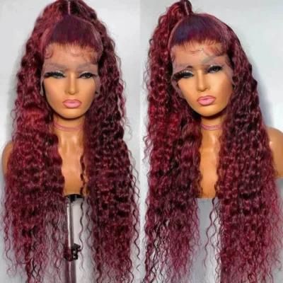 Wholesale Red Human Hair Extension Full Lace Human Hair Wig, Virgin Hair Wig Human Hair Lace Front Brazilian, Cheap Human Hair Wig