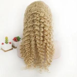 Wholesale 613 Deep Wave Full Lace Wig Blond Deep Wave Frontal Wig Deep Wave 360 Lace Wig