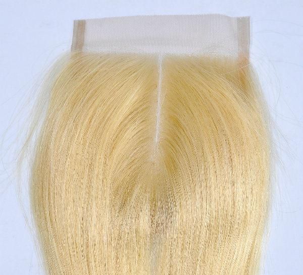 Blonde Human Hair Lace Closure at Wholesale Price (Straight)